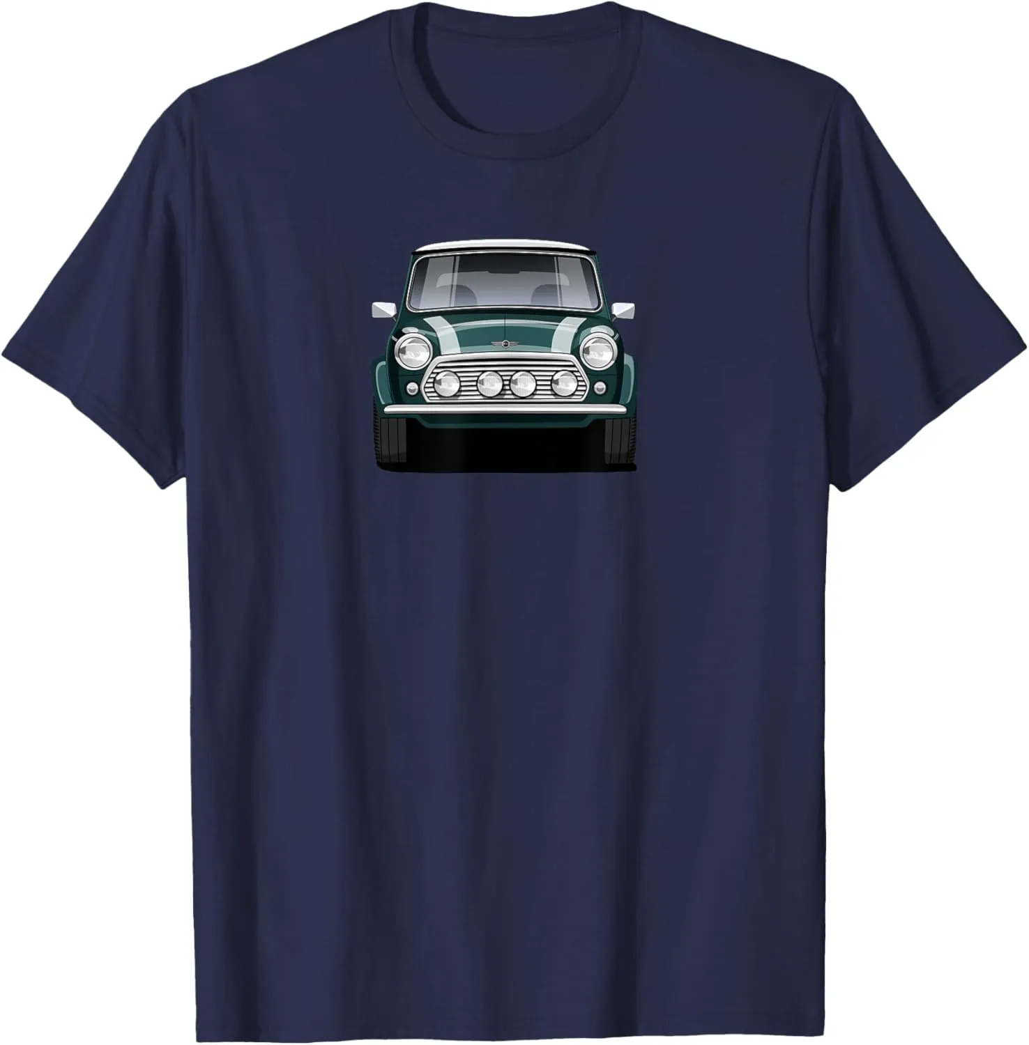 British Classic Sports Car Green Mini T-Shirt