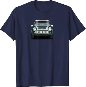 British Classic Sports Car Green Mini T-Shirt
