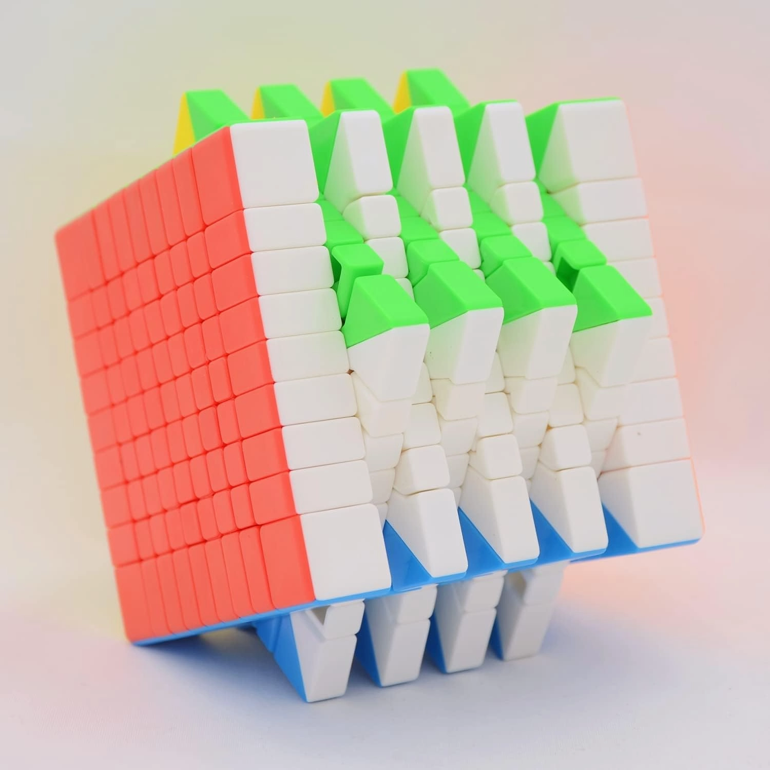 Bukefuno MoYu Meilong 9x9 Speed Puzzle Cube 9x9 Magic Cubes Moyu Stickerless Meilong 9x9x9 Cubing Classroom MF9 Speed Toys Cube