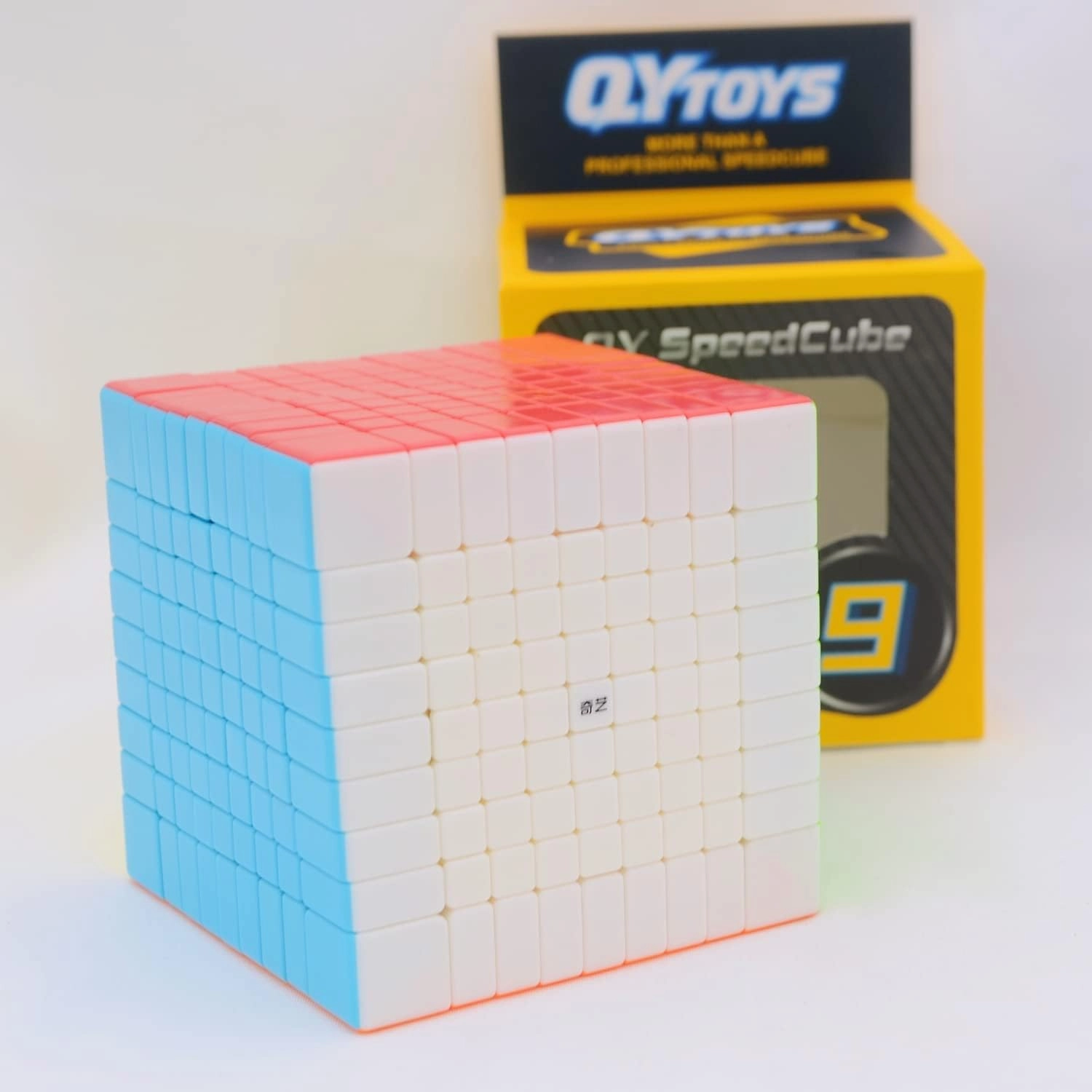 Bukefuno QY 9x9 Speed Cube Puzzle Magic Stickerless 2021 QY 9x9x9 Cube 75MM