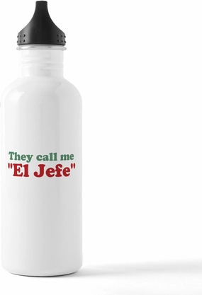 CafePress El Jefe Stainless Water Bottle 1 1.0L (34 oz) Stainless Steel Water Bottle