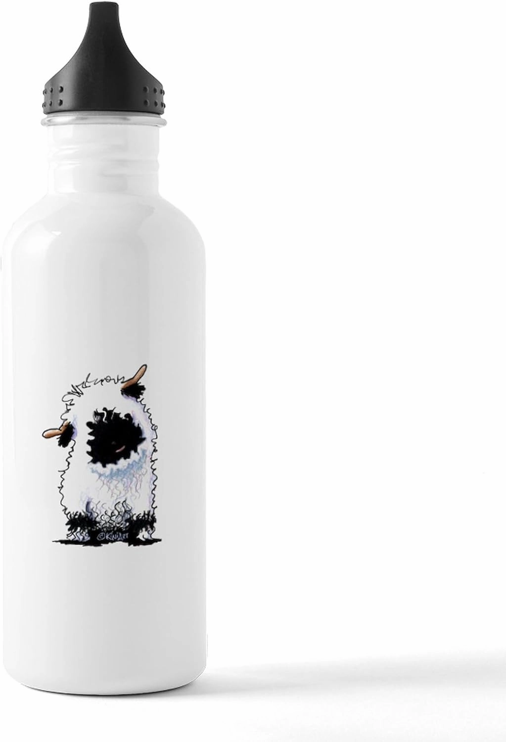 CafePress Valais Blacknose Sheep Stainless Water Bottle 1 1.0L (34 oz) Stainless Steel Water Bottle