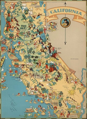 California Wooden Map Jigsaw Puzzle Toys for Adults USA of State Map Decorate Puzzle Games 500 Piece