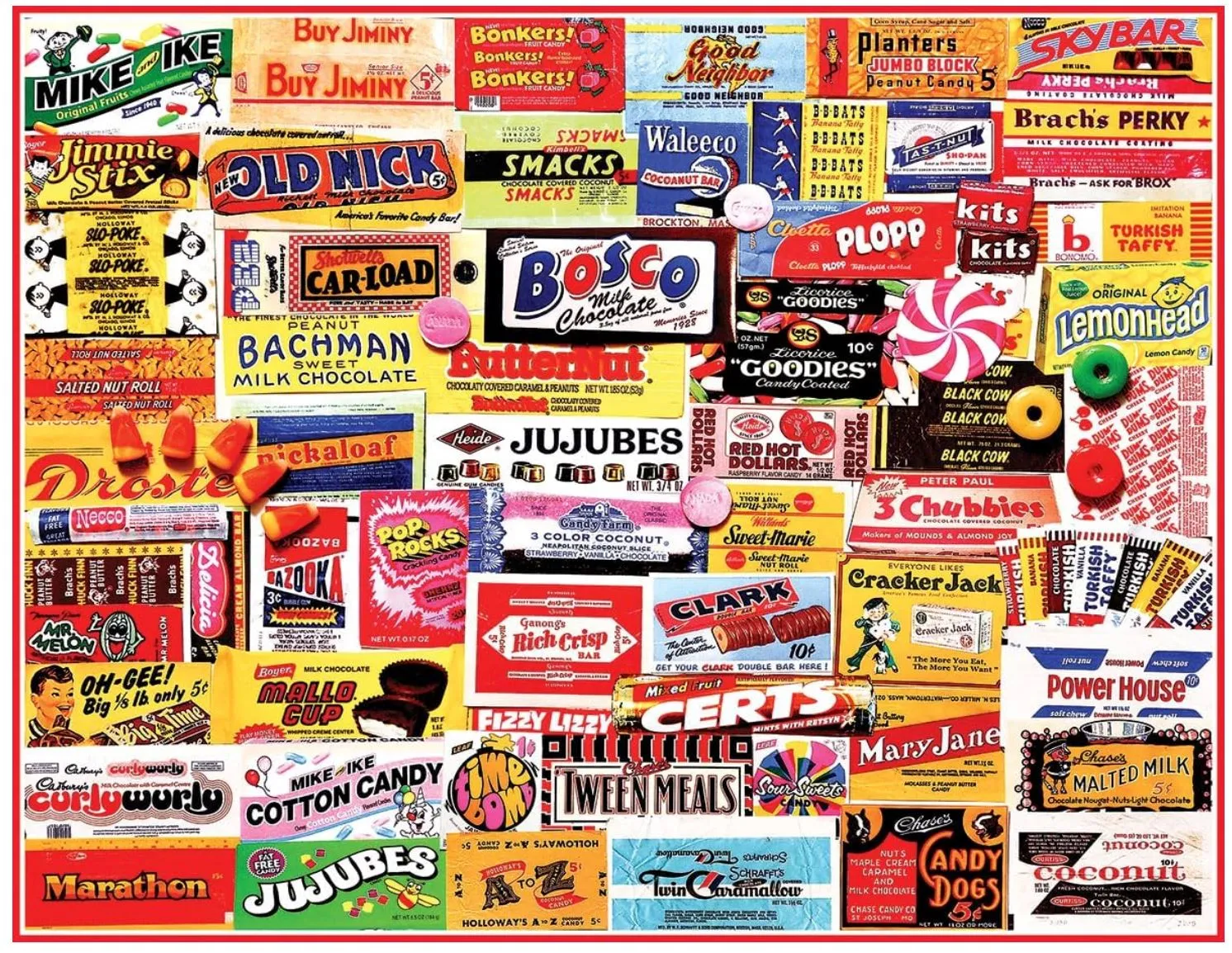 Candy Wrappers-1000 Piece Puzzle