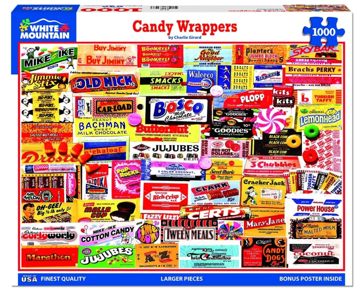 Candy Wrappers-1000 Piece Puzzle
