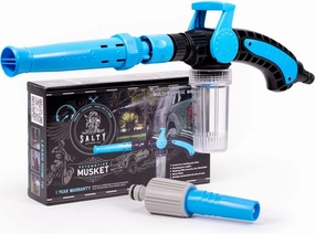Captain's Musket Pressure Washer Gun with Eco-Friendly Foam Cannon, Adjustable Nozzle, Quick-Connect Hose, and Multi-Surface Cleaning Capability - Power Washer and Car Wash Kit
