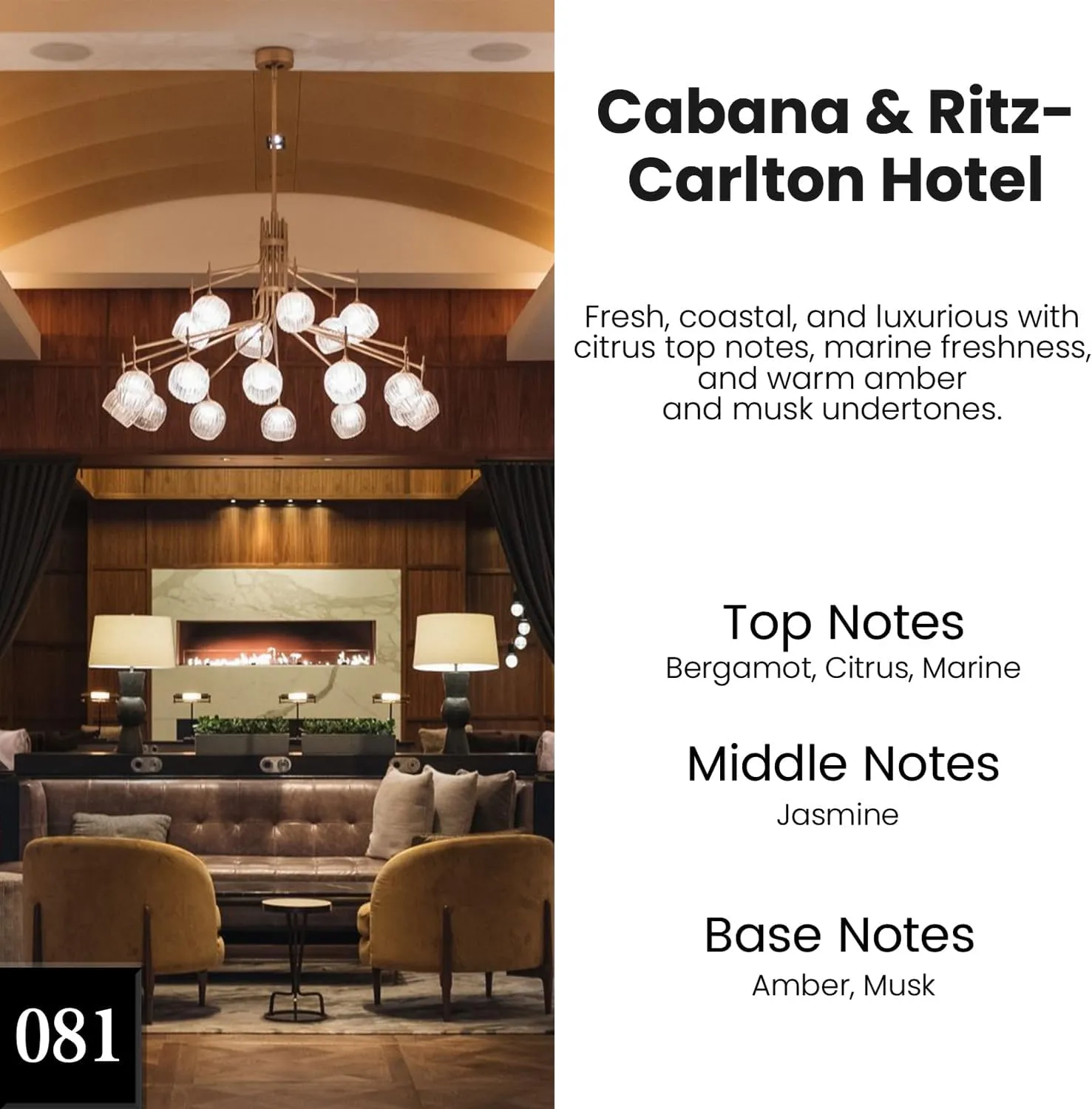 Car Air Freshener Hanging, Cabana & Ritz-Carlton Hotel scent,Essential Oil Diffuser for Car, Long Lasting Car Air Freshener, Made in USA