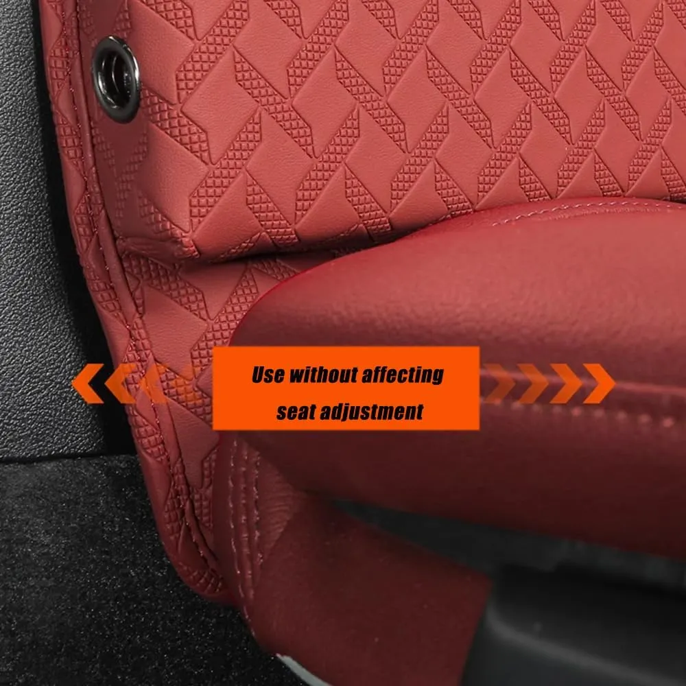 Car Seat Storage Box for Honda Accord/Civic/CR-V/HR-V/Integra/Jazz/Odyssey/ZR-V, Premium Leather Car Storage Box Car Tidy Essentials with USB Charging Hole,D Grey