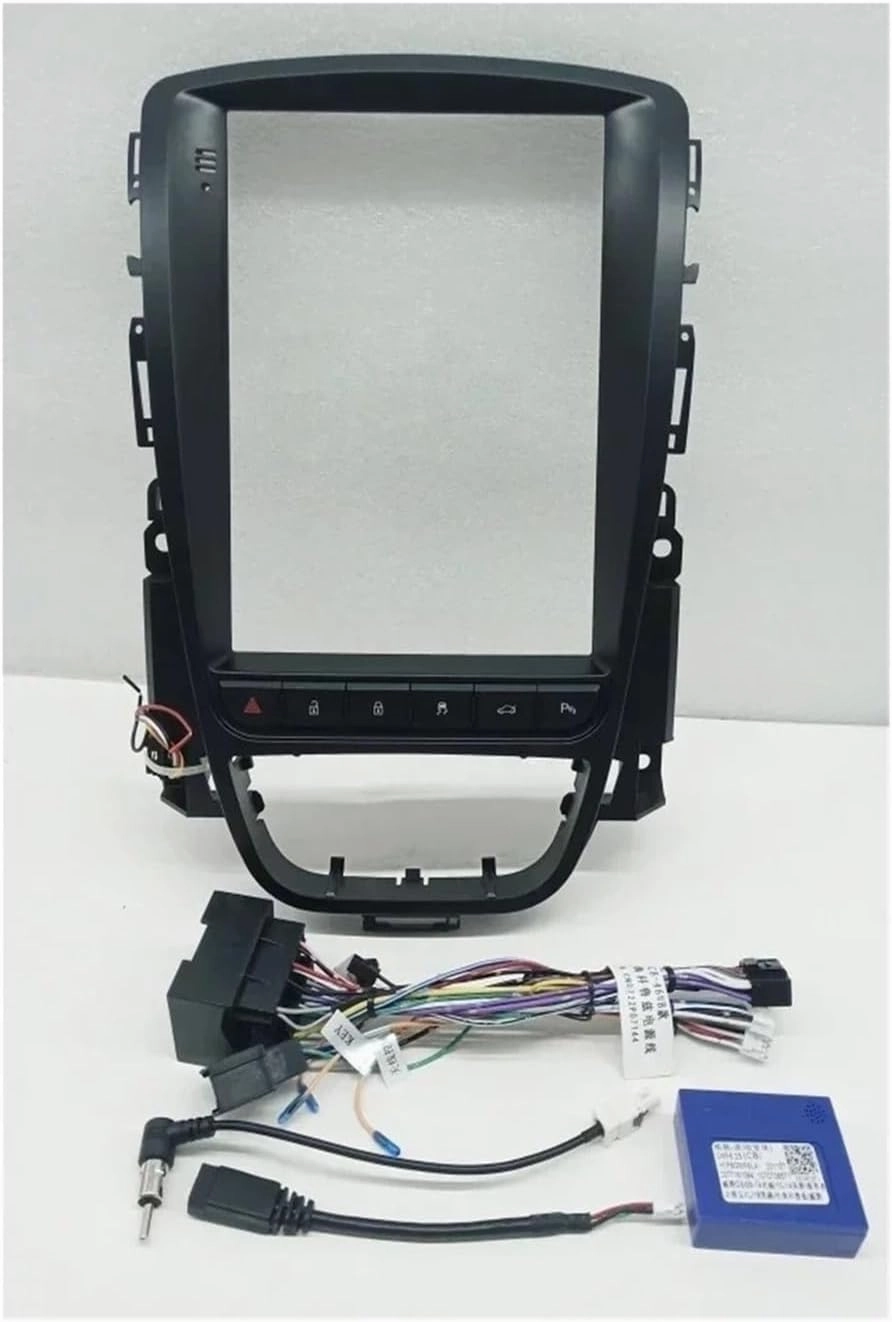 Car DVD Player Frame 9.7'' Compatible with Buick Excelle GT/Opel Astra 2006-2014 Navigation Panel Car Radio Frame Android(Frame Cable Canbus)