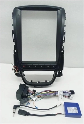 Car DVD Player Frame 9.7'' Compatible with Buick Excelle GT/Opel Astra 2006-2014 Navigation Panel Car Radio Frame Android(Frame Cable Canbus)