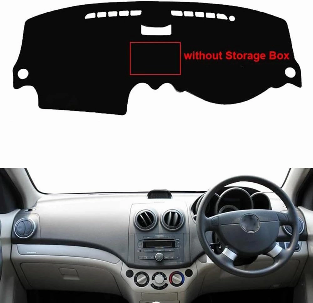Car Inner Dashboard Cover Dash Mat, for Chevrolet Aveo T200, for Daewoo Gentra T250, for Ravon Nexia R3