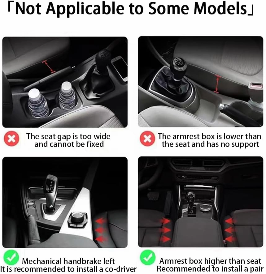 Car Seat Gap Storage Box for Mercedes Benz/AMG S-Class Sedan W223 W222 W221 W140 W126 V223 V222 V221, Car Storage Box Seat Gap Storage Box Car Clamp Storage Bag Neat Car Supplies