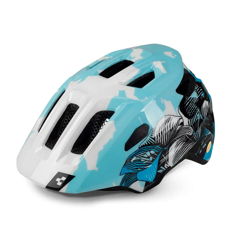 Casco de ciclismo CUBE Talok Blanco / Infantil