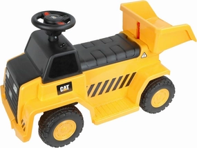 Caterpillar Truck - Electric Rider - 119666 - Electric Vehicle - Yellow - Ready to Ride - 25 kg Max - Plastic - Rechargeable Batteries and Batteries Not Included - From 18 Months