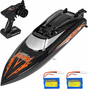 Cheerwing Skater RC Boat, Self-Righting Remote Control Boat for Kids & Adults, 25km/h High Speed Racing Boats Toys for Pools & Lakes, 2 Batteries