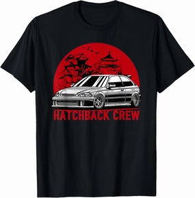 Civic EK Hatchback Type R Japanese Car T-Shirt