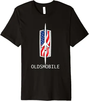 Classic Car Show Vintage Oldsmobile Rocket Logo Premium T-Shirt