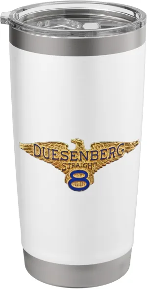 Classic Duesenberg Vintage Car Enthusiast Stainless Steel Insulated Tumbler