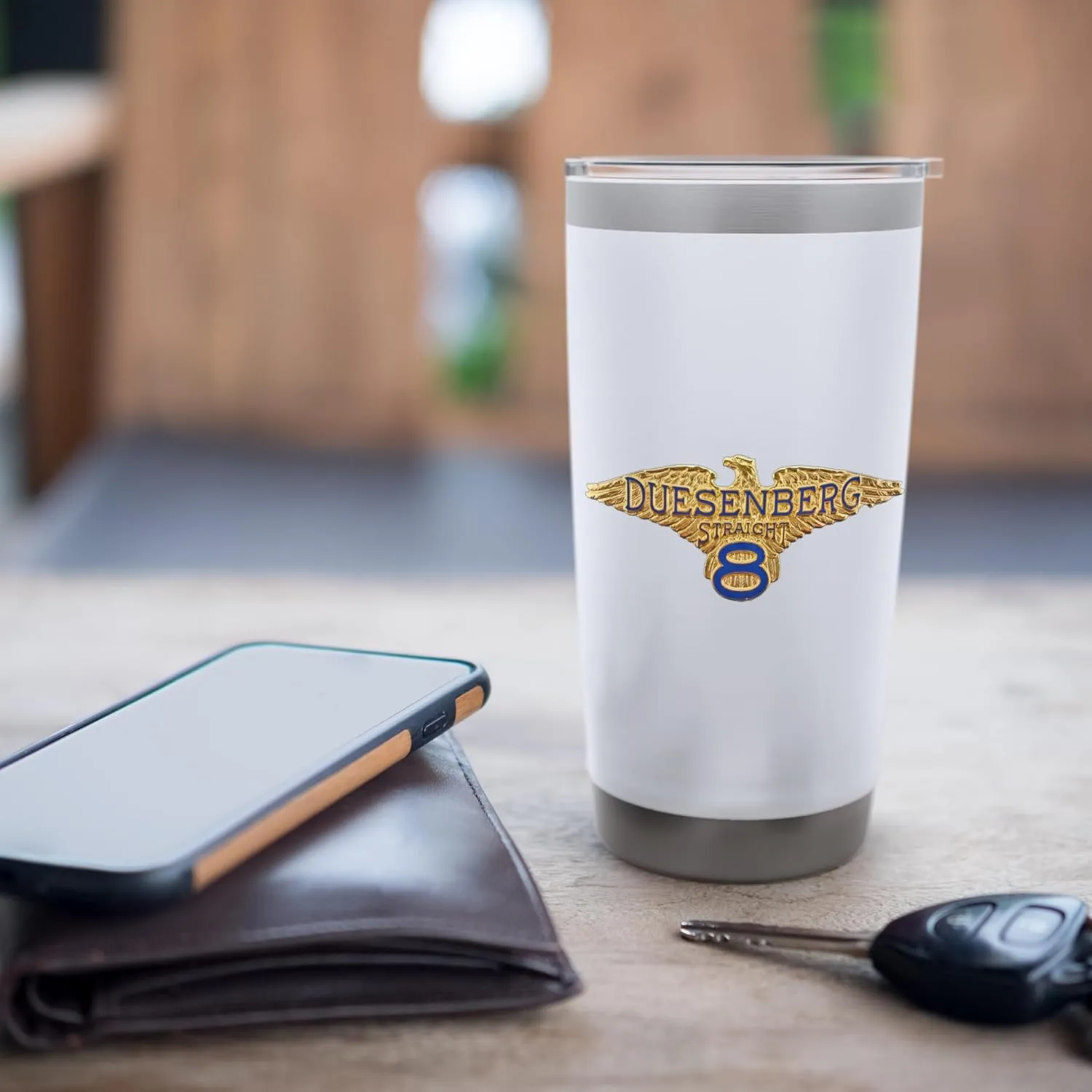 Classic Duesenberg Vintage Car Enthusiast Stainless Steel Insulated Tumbler