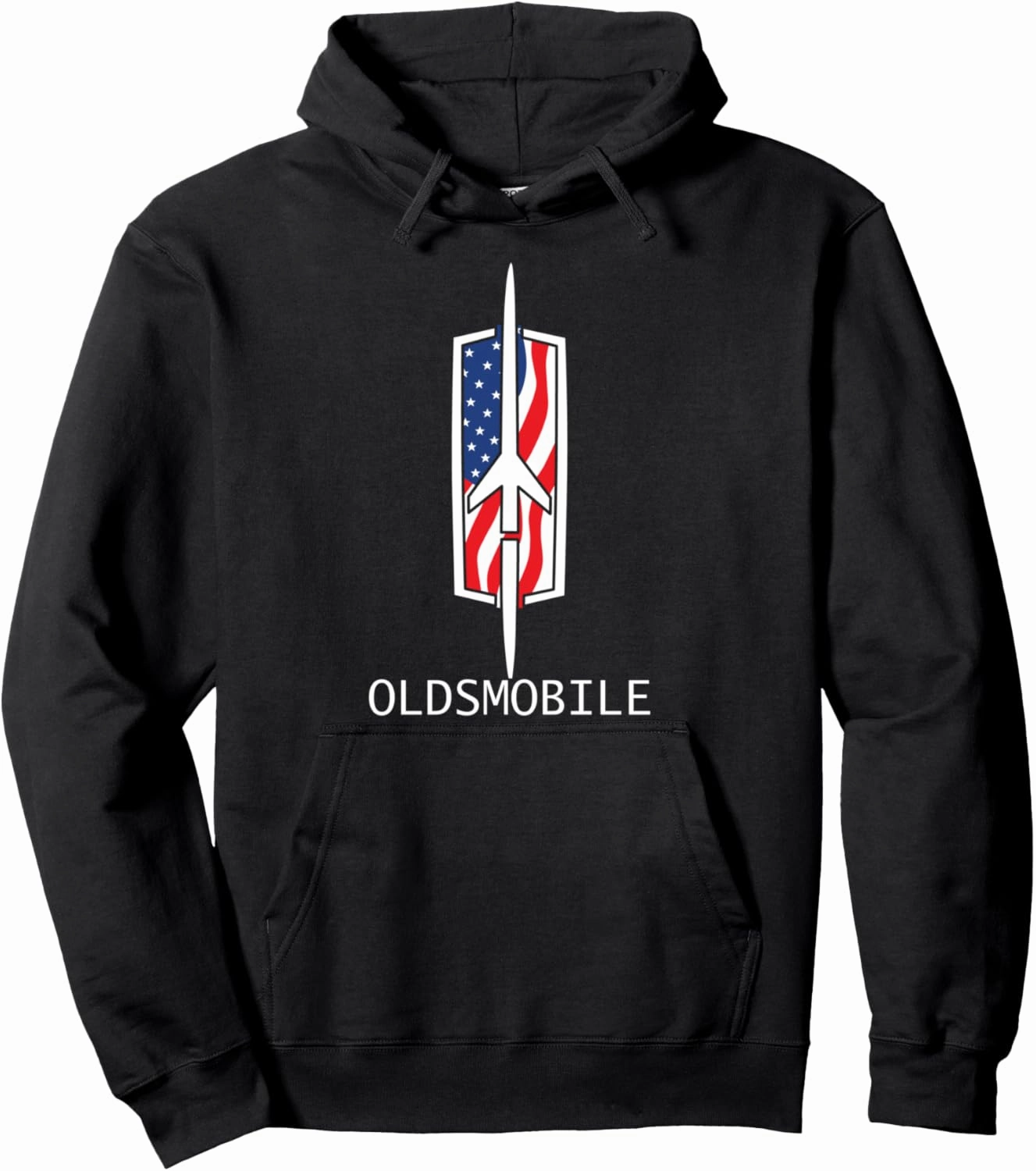 Classic Car Show Vintage Oldsmobile Rocket Logo Sweatshirt Pullover Hoodie
