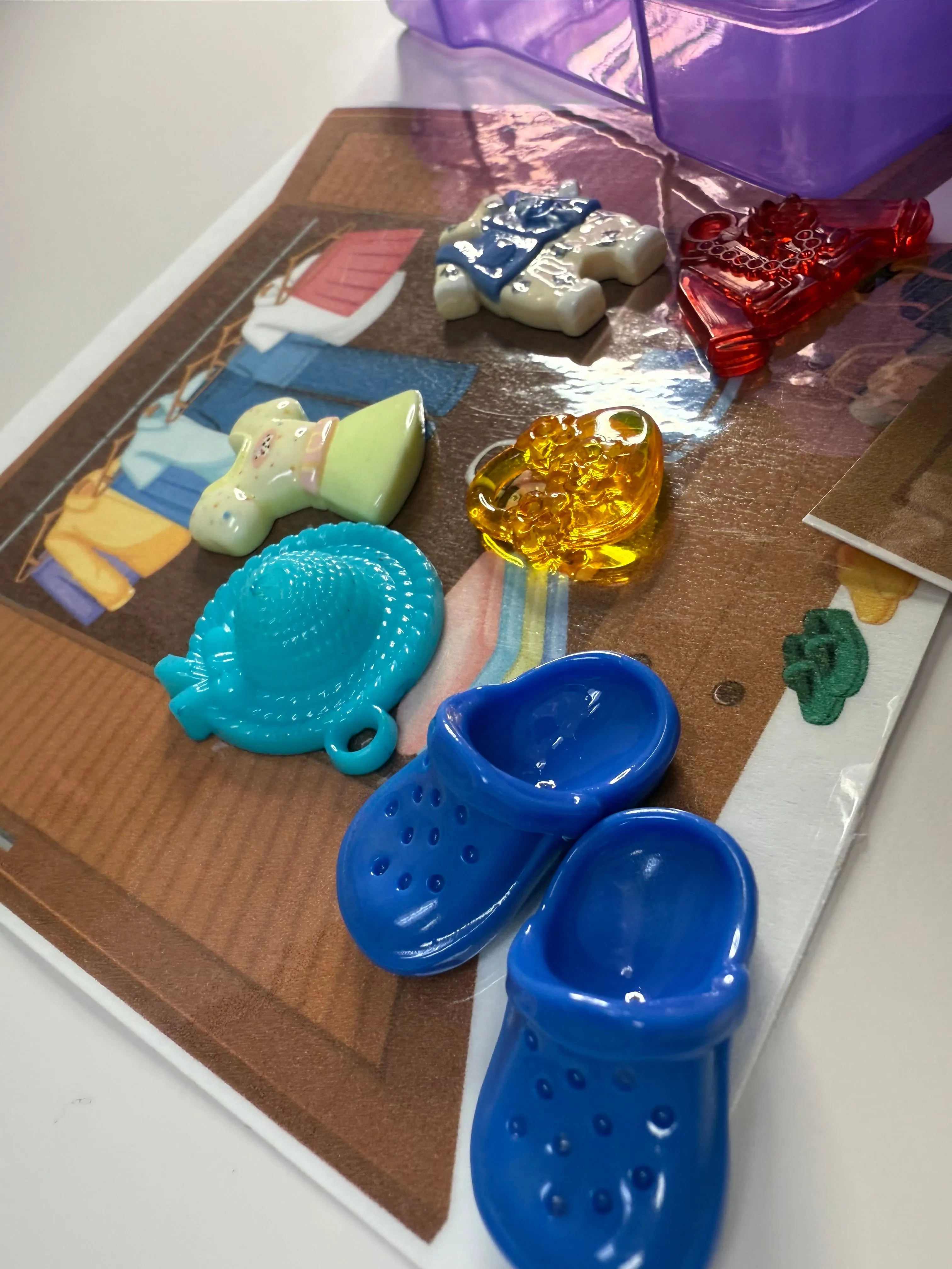 Clothing Theme Mini Objects Speech Therapy Minis Objects Language Task Box