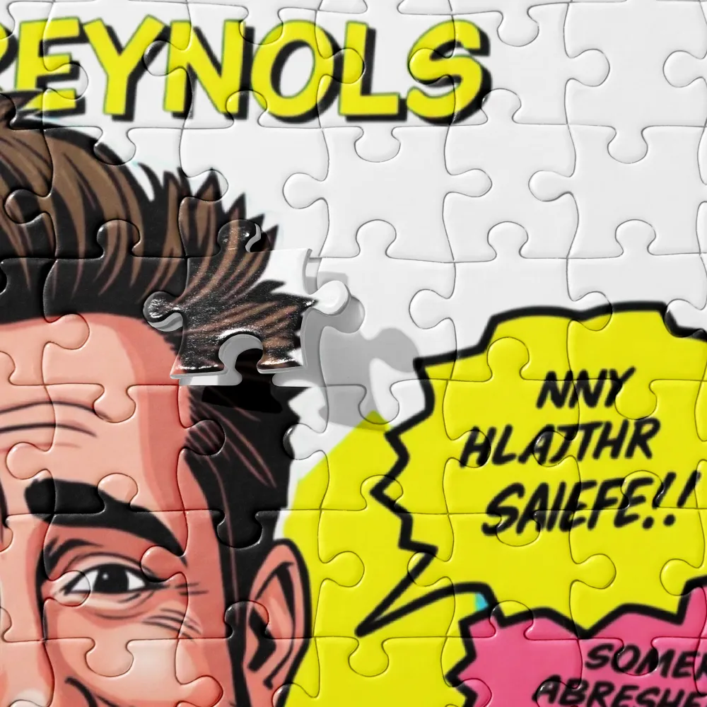 Colorful Cartoon Puzzle