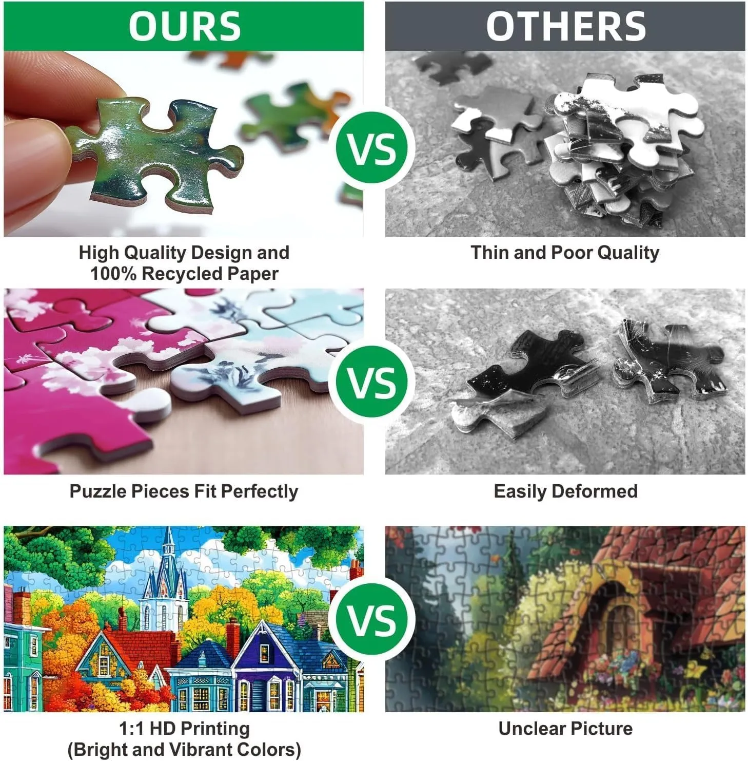 Colorful Embossed Flowers Puzzles for Adults, Plant Floral Puzzle Art, Impossible Hard Difficult Challenging Jigsaw Puzzles 1000 Pieces Painting