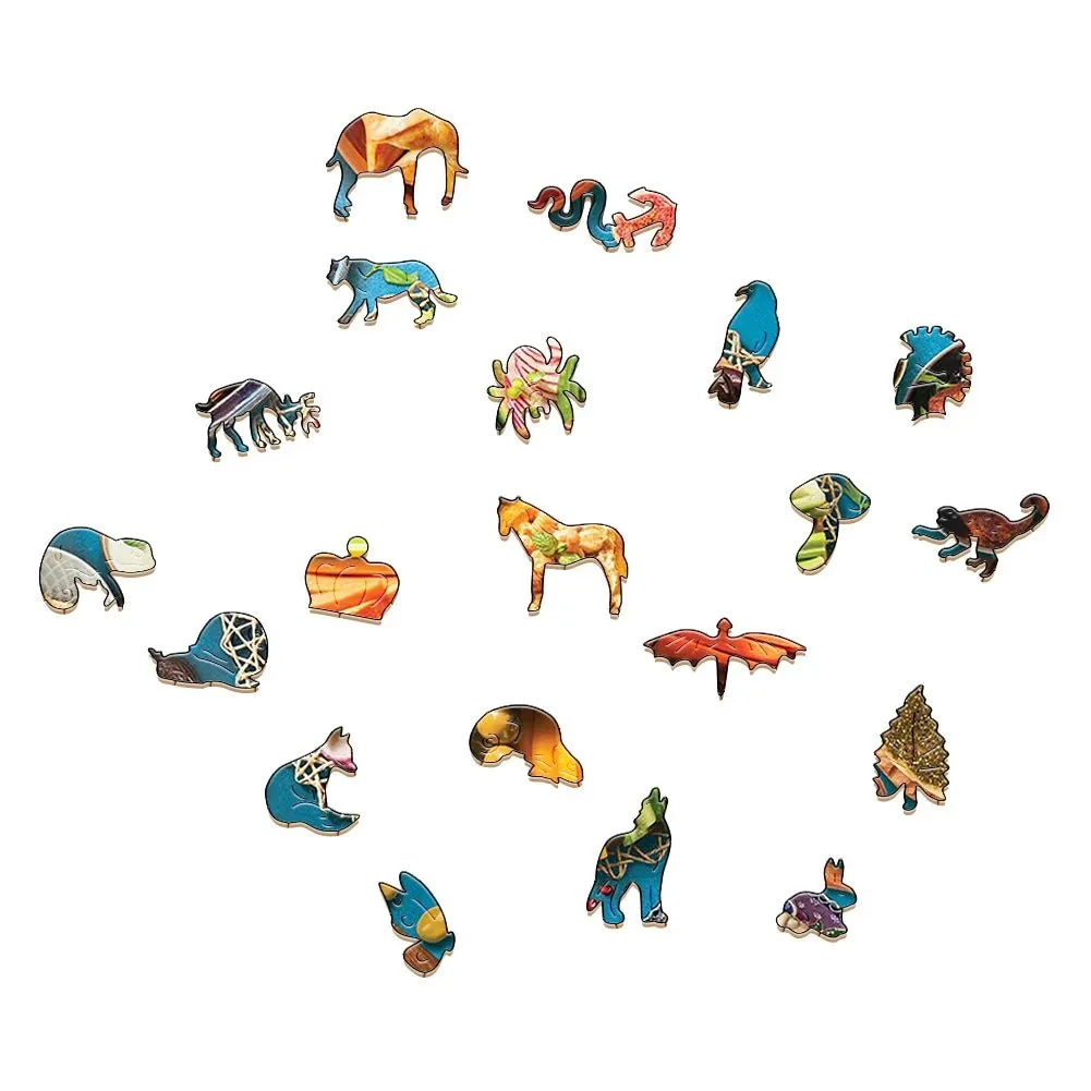 Colorful feast 'Middle Eastern Food' 3D Wood Jigsaw Puzzle