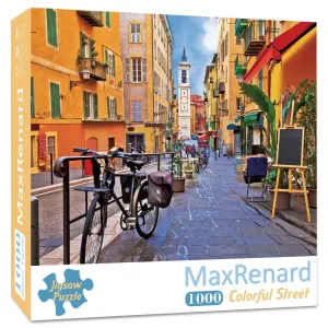'Colorful Street' Jigsaw Puzzle