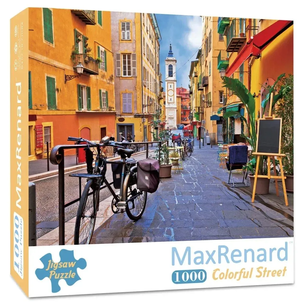 'Colorful Street' Jigsaw Puzzle