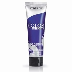 Comb   Co𝐥o𝐫 Int𝐞n𝐬it𝐲 by J, SEMI-PERMANENT Creme Hair Color, Deep, Bold, Vibrant Colours (w/SIeekshop Rat Tail Pin Comb) Cream Haircolor Dye (INDIGO)