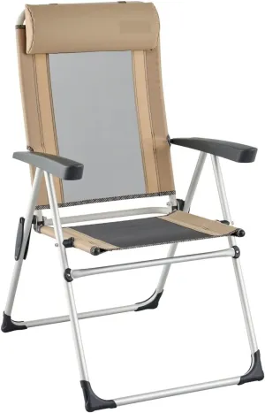Computer Chair , Camping Chairs Outdoor Furniture Beach Chairs Outdoor Deck Chair Portable Armchair Fishing Camping Seat Stool With Adjustable Backrest And Breathable Mesh Backrest Folding Chairs Pati