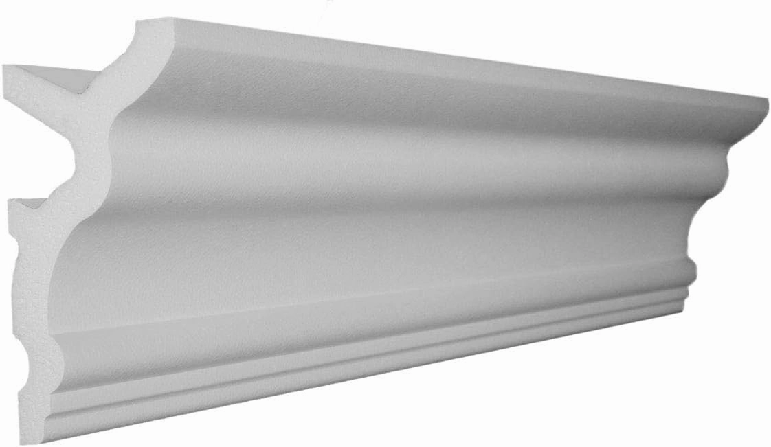 Creative Crown Foam Molding | 40 Ft (5 pcs) of 4.5" Engel Foam Crown Molding kit W/precut Corners on end of Lengths 4 Inside (Available in 5 Other Styles and Sizes -See Our Other LISTINGS)