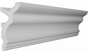 Creative Crown Foam Molding | 40 Ft (5 pcs) of 4.5" Engel Foam Crown Molding kit W/precut Corners on end of Lengths 4 Inside (Available in 5 Other Styles and Sizes -See Our Other LISTINGS)