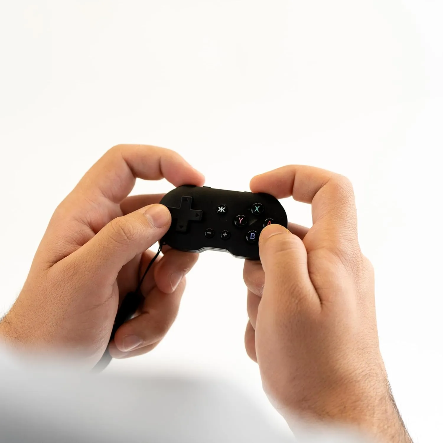 CRKD ATOM - Collectible Keychain Controller for Nintendo Switch, PC, Mac, Mobile and Smart TV (OG Black)