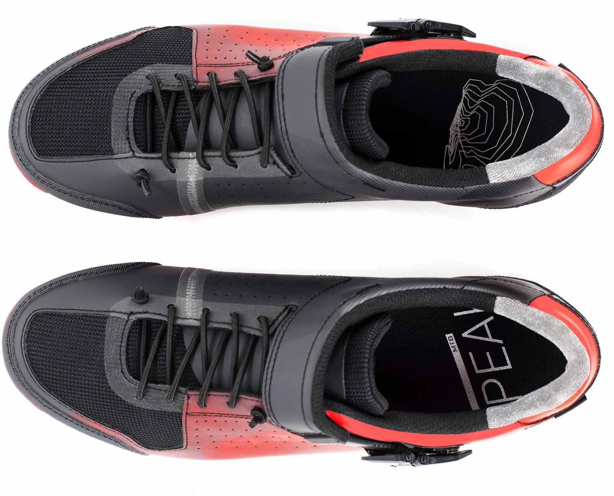 CUBE SHOES MTB PEAK PRO RED/BLACK
