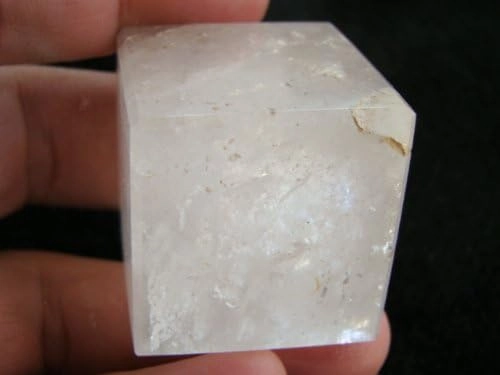 Den8406 Quartz Hexahedron Irregular Cosmic Geomtric Cube