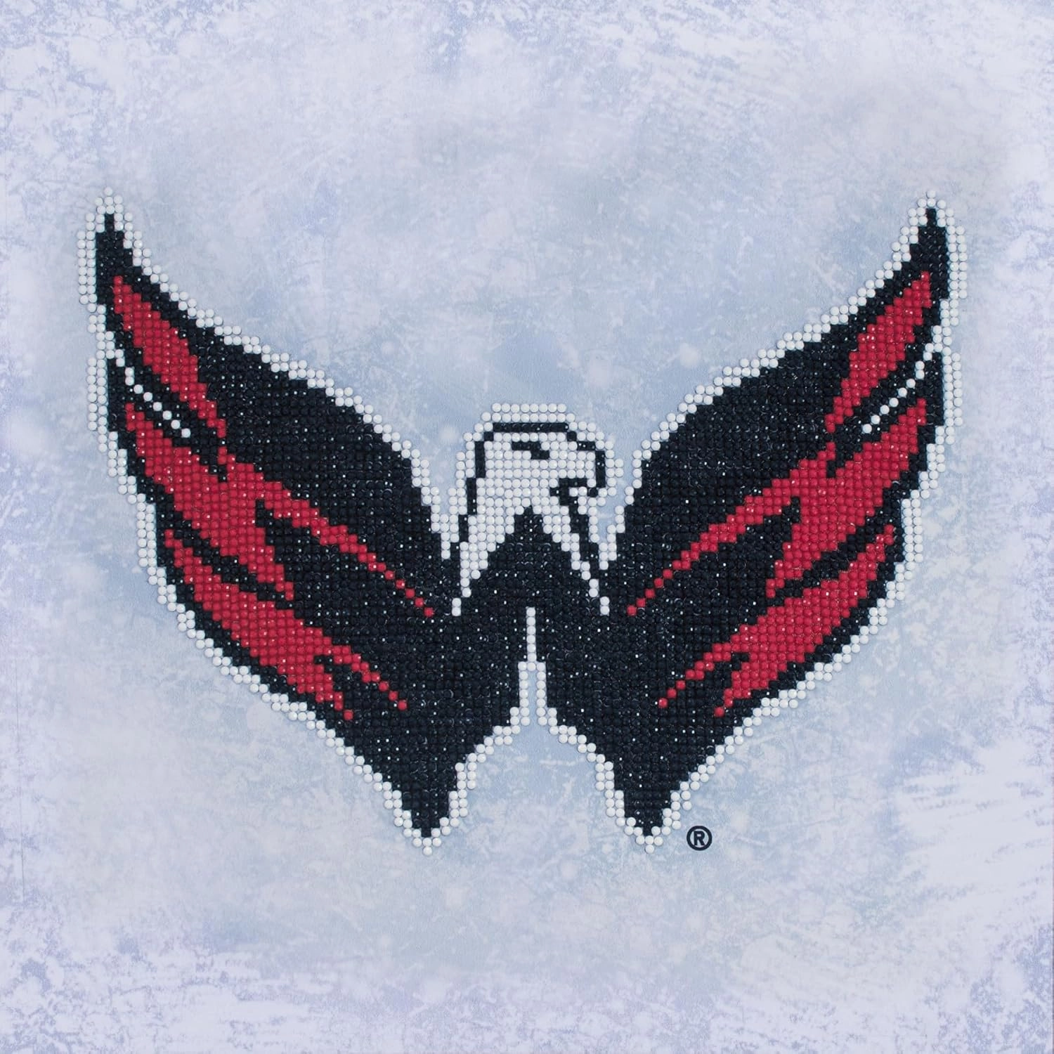 DIAMOND DOTZ NHL Washington Capitals Diamond Painting Kits for Adults - Diamond Art Kits a Relaxing Creative Craft Kit with Dotz Gems