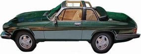 Die Cast Vehicle 1/18 for Jaguar XJ-SC 1983 Metallic Green Coupe Model Miniature Alloy Car Classic Toy Car Model Display Mini Cars Replica