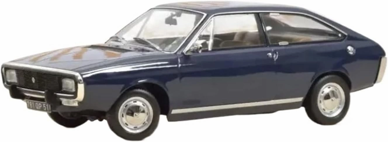 Die Cast Vehicle 1/18 for Renault Renault 15 TL 1973 Limited Edition Alloy Car Model Adult Collection Vehicles Mini Cars Replica
