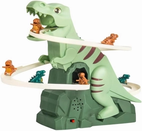 Dinosaur Climbing Stair Slides Toy with Music and Light, Roller Coaster Toys for Toddlers Children, Electric Dinosaur Stair Climber Toys, Electric Race Track Game Fun Track Slide