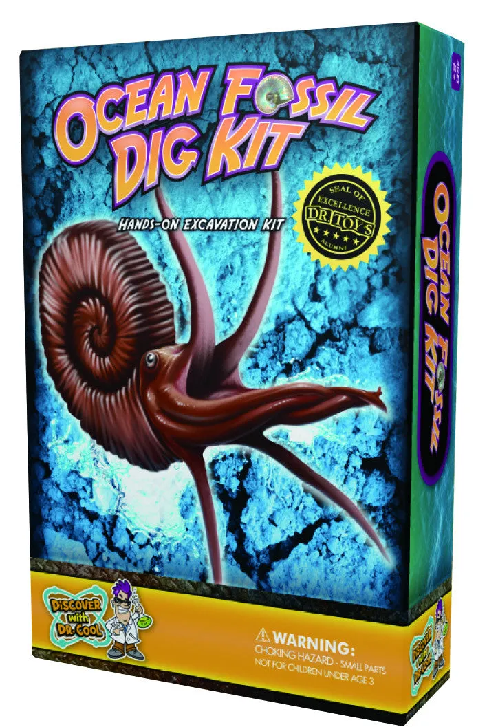 Discover with Dr Cool - Ocean Fossil Dig Kit