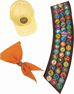 Disguise Men's Disney Pixar Up Russell Costume Accessory Kit, Adult Size