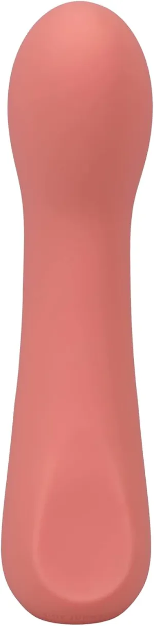Doc Johnson Ritual - Zen - 10 Function G-Spot Vibrator - Silicone and Rechargeable - Discreet, Coral