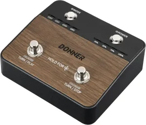 Donner Wireless Page Turner Pedal Teleprompter App Control Foot Pedal for Tablets Phones Rechargeable