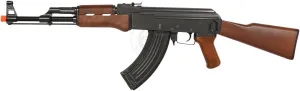 double eagle full auto electric metal aeg ak-47 rifle fps-350 airsoft gun(Airsoft Gun)