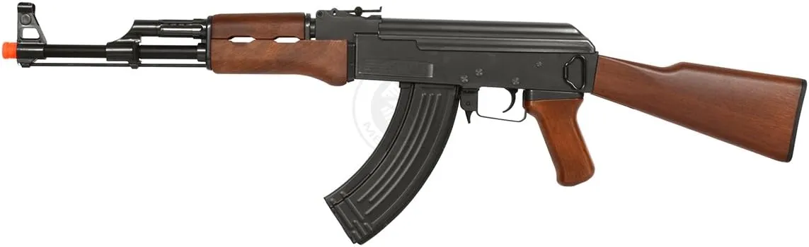 double eagle full auto electric metal aeg ak-47 rifle fps-350 airsoft gun(Airsoft Gun)