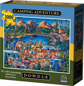 Dowdle Jigsaw Puzzle - Camping Adventure - 1000 Piece