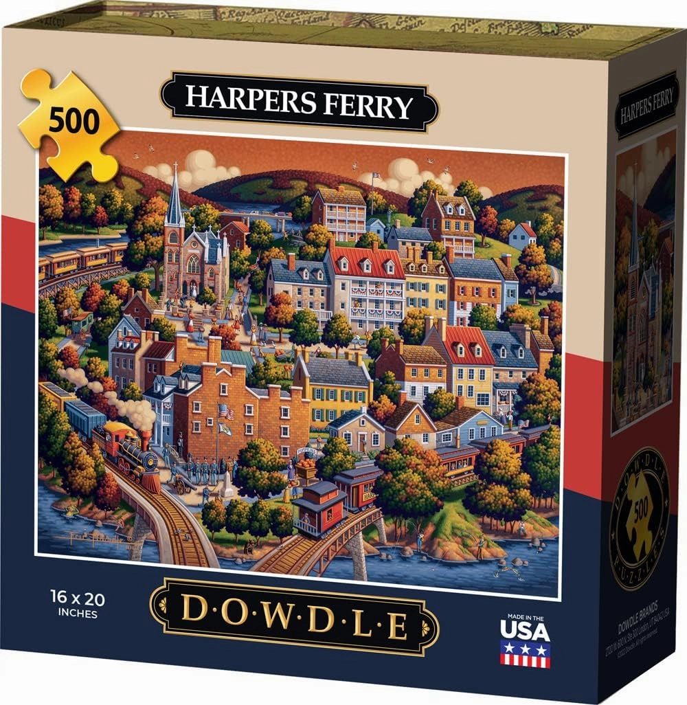 Dowdle Jigsaw Puzzle - Harper's Ferry - 500 Piece