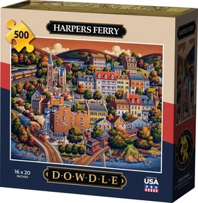 Dowdle Jigsaw Puzzle - Harper's Ferry - 500 Piece